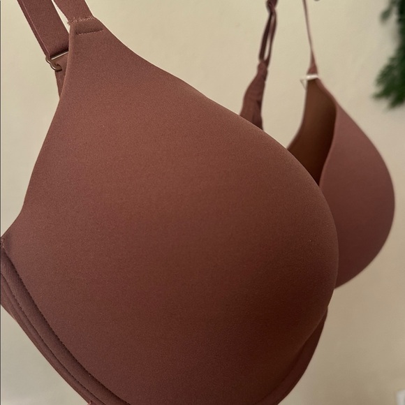 Skims Fits Everybody T-shirt Demi Bra in Jasper  NWOT size 38DD - Picture 4 of 7